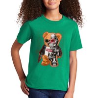 Funny Robot Terminator Teddy Bear Kids T-Shirt