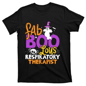 Faboolous Respiratory Therapist Ghost Halloween Costume T-Shirt