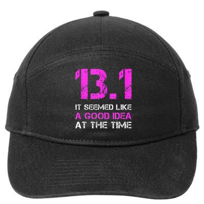 Funny Running Tanks. 13.1 Funny Half Marathon 7-Panel Snapback Hat