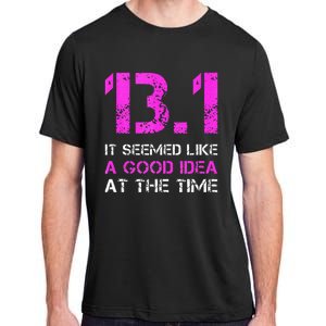 Funny Running Tanks. 13.1 Funny Half Marathon Adult ChromaSoft Performance T-Shirt