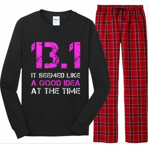 Funny Running Tanks. 13.1 Funny Half Marathon Long Sleeve Pajama Set