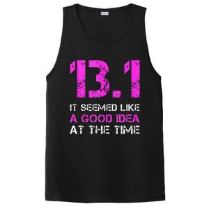 Funny Running Tanks. 13.1 Funny Half Marathon PosiCharge Competitor Tank