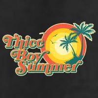 Funny Retro Thicc Boy Summer Trucker Hat