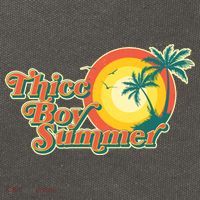Funny Retro Thicc Boy Summer Cotton Canvas Backpack