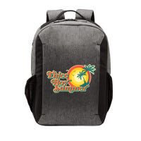 Funny Retro Thicc Boy Summer Vector Backpack