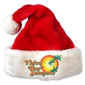 Funny Retro Thicc Boy Summer Premium Christmas Santa Hat