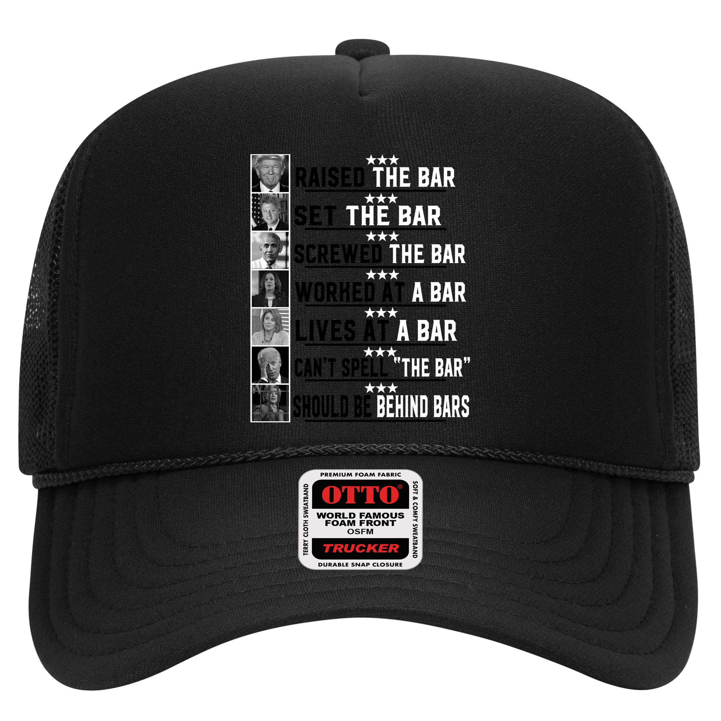 Funny Raised The Bar Donald Trump Hat
