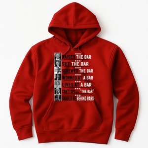 Funny Raised The Bar Donald Trump Hoodie