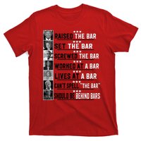 Funny Raised The Bar Donald Trump T-Shirt