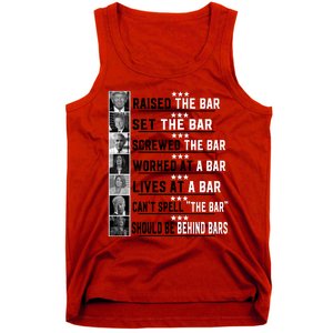 Funny Raised The Bar Donald Trump Tank Top