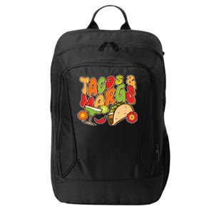 Funny Retro Taco And Margs Margaritas City Backpack