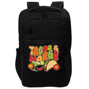 Funny Retro Taco And Margs Margaritas Impact Tech Backpack