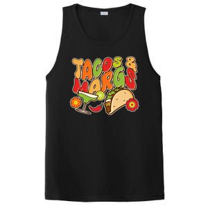 Funny Retro Taco And Margs Margaritas PosiCharge Competitor Tank