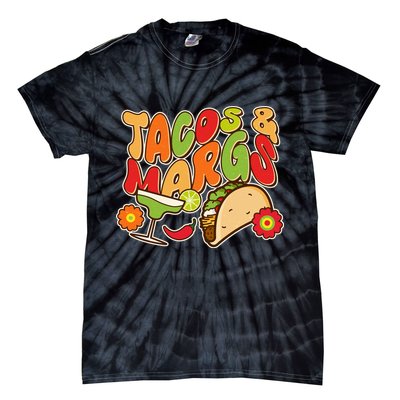 Funny Retro Taco And Margs Margaritas Tie-Dye T-Shirt