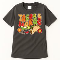 Funny Retro Taco And Margs Margaritas Tall T-Shirt