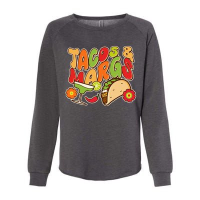 Funny Retro Taco And Margs Margaritas Womens California Wash Sweatshirt