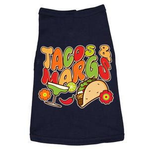 Funny Retro Taco And Margs Margaritas Doggie Tank