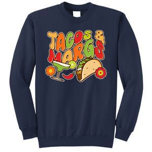 Funny Retro Taco And Margs Margaritas Sweatshirt