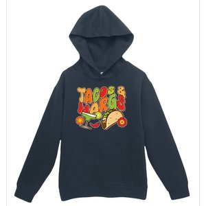 Funny Retro Taco And Margs Margaritas Urban Pullover Hoodie