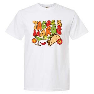 Funny Retro Taco And Margs Margaritas Garment-Dyed Heavyweight T-Shirt