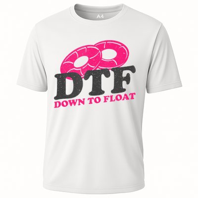 Funny River Tubing Down To Float Summer Float Trip Performance Shirt