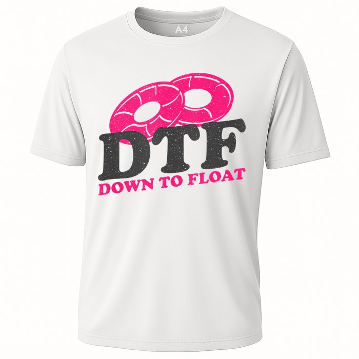 Funny River Tubing Down To Float Summer Float Trip Performance Shirt