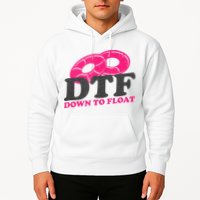 Funny River Tubing Down To Float Summer Float Trip Hoodie