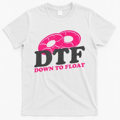 Funny River Tubing Down To Float Summer Float Trip T-Shirt
