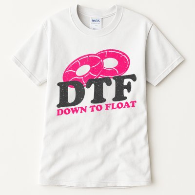 Funny River Tubing Down To Float Summer Float Trip Tall T-Shirt