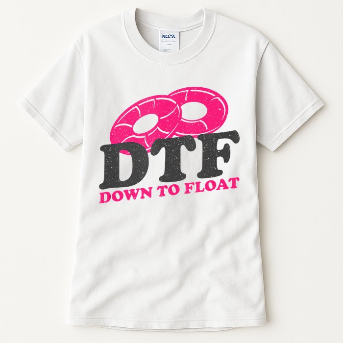 Funny River Tubing Down To Float Summer Float Trip Tall T-Shirt