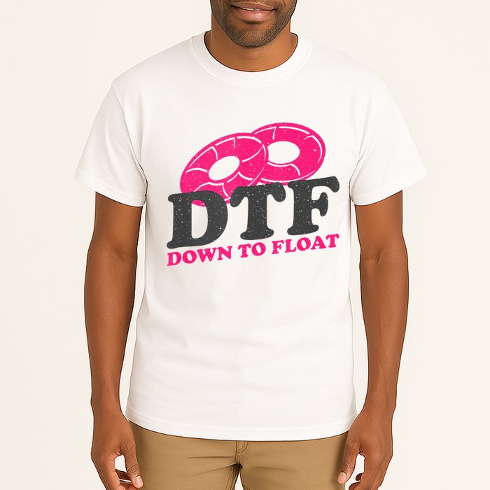Funny River Tubing Down To Float Summer Float Trip Tall T-Shirt