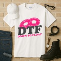 Funny River Tubing Down To Float Summer Float Trip Tall T-Shirt