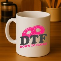 Funny River Tubing Down To Float Summer Float Trip Mug