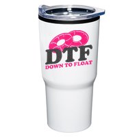 Funny River Tubing Down To Float Summer Float Trip Tumbler