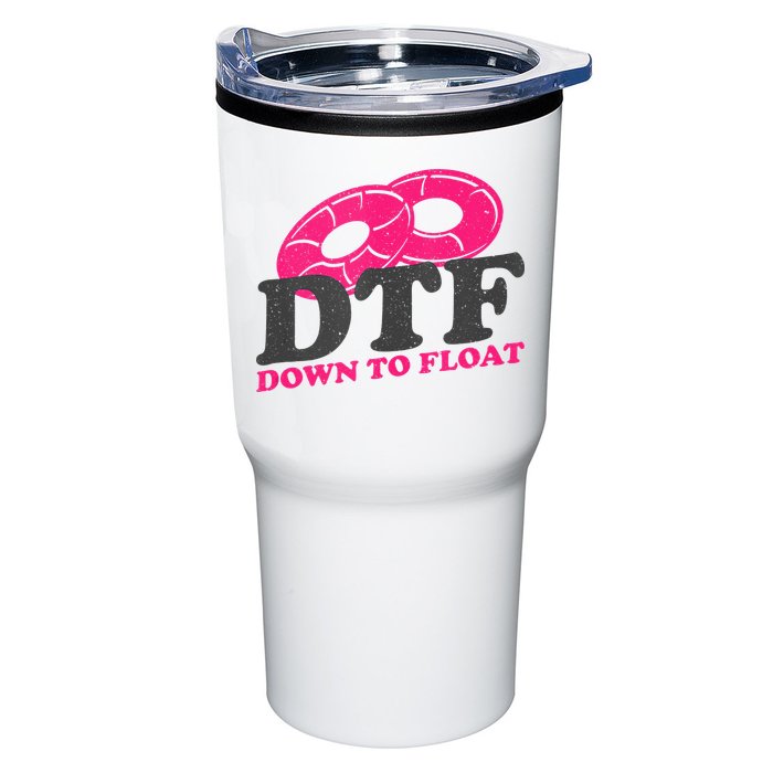 Funny River Tubing Down To Float Summer Float Trip Tumbler