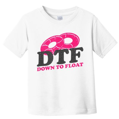 Funny River Tubing Down To Float Summer Float Trip Toddler T-Shirt