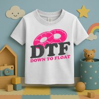 Funny River Tubing Down To Float Summer Float Trip Toddler T-Shirt