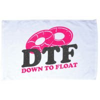 Funny River Tubing Down To Float Summer Float Trip Microfiber Hand Towel