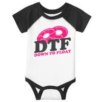 Funny River Tubing Down To Float Summer Float Trip Infant Baby Jersey Bodysuit