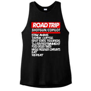 Family Road Trip Meaningful Gift Funny Vacation Summer Outdoors Meaningful Gift Ladies PosiCharge Tri-Blend Wicking Tank