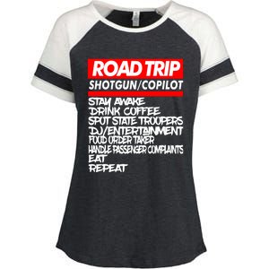 Family Road Trip Meaningful Gift Funny Vacation Summer Outdoors Meaningful Gift Enza Ladies Jersey Colorblock Tee