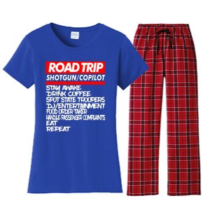 Family Road Trip Meaningful Gift Funny Vacation Summer Outdoors Meaningful Gift Women's Flannel Pajama Set