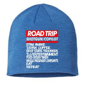 Family Road Trip Meaningful Gift Funny Vacation Summer Outdoors Meaningful Gift Sustainable Beanie