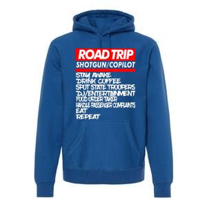 Family Road Trip Meaningful Gift Funny Vacation Summer Outdoors Meaningful Gift Premium Hoodie