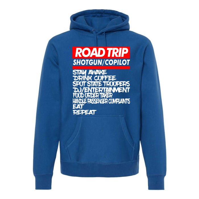 Family Road Trip Meaningful Gift Funny Vacation Summer Outdoors Meaningful Gift Premium Hoodie