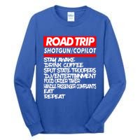 Family Road Trip Meaningful Gift Funny Vacation Summer Outdoors Meaningful Gift Tall Long Sleeve T-Shirt