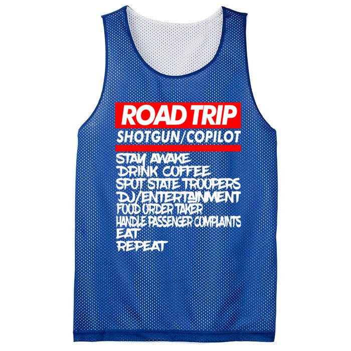 Family Road Trip Meaningful Gift Funny Vacation Summer Outdoors Meaningful Gift Mesh Reversible Basketball Jersey Tank