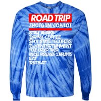 Family Road Trip Meaningful Gift Funny Vacation Summer Outdoors Meaningful Gift Tie-Dye Long Sleeve Shirt