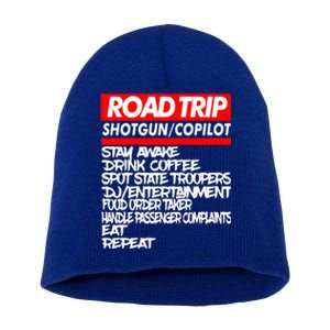 Family Road Trip Meaningful Gift Funny Vacation Summer Outdoors Meaningful Gift Short Acrylic Beanie