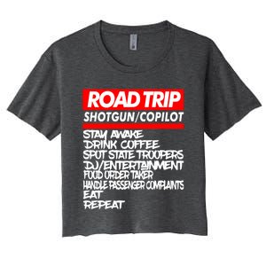 Family Road Trip Meaningful Gift Funny Vacation Summer Outdoors Meaningful Gift Women's Crop Top Tee